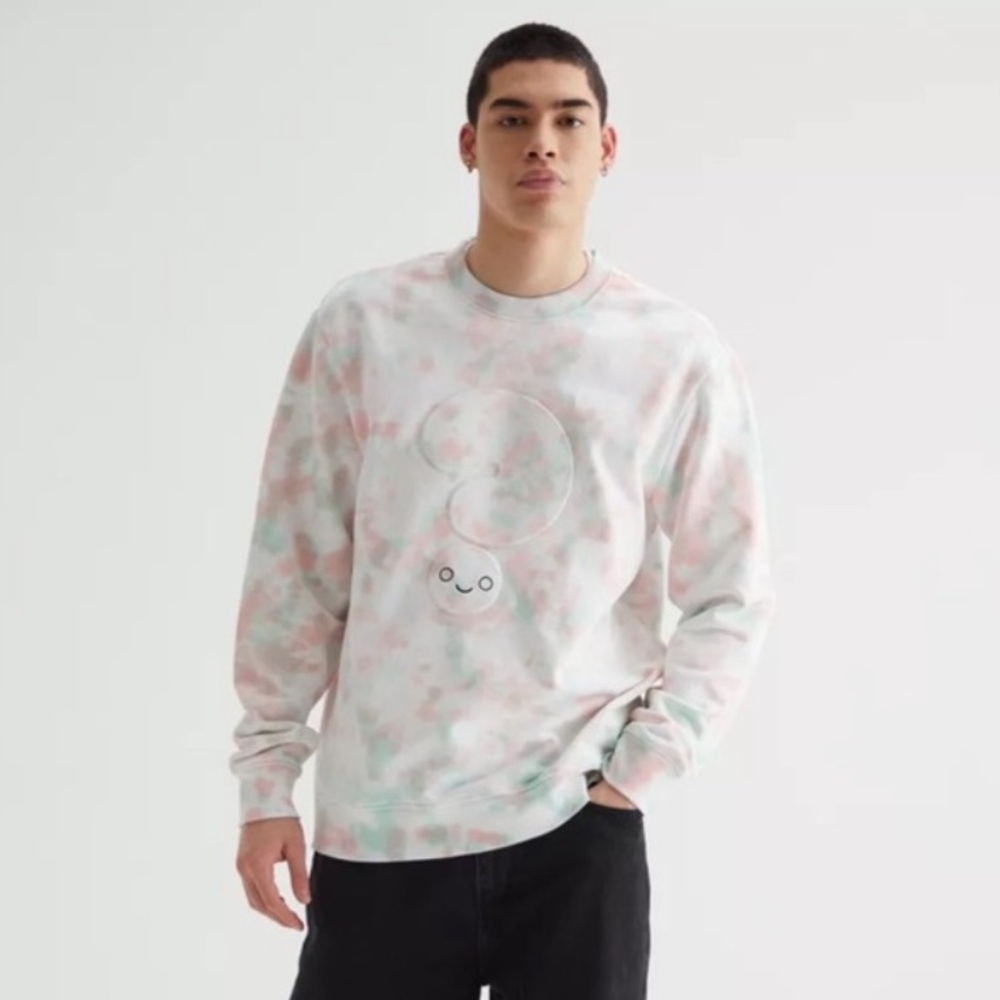 New Guess X Friendswithyou Collab Tie Dye Sweater